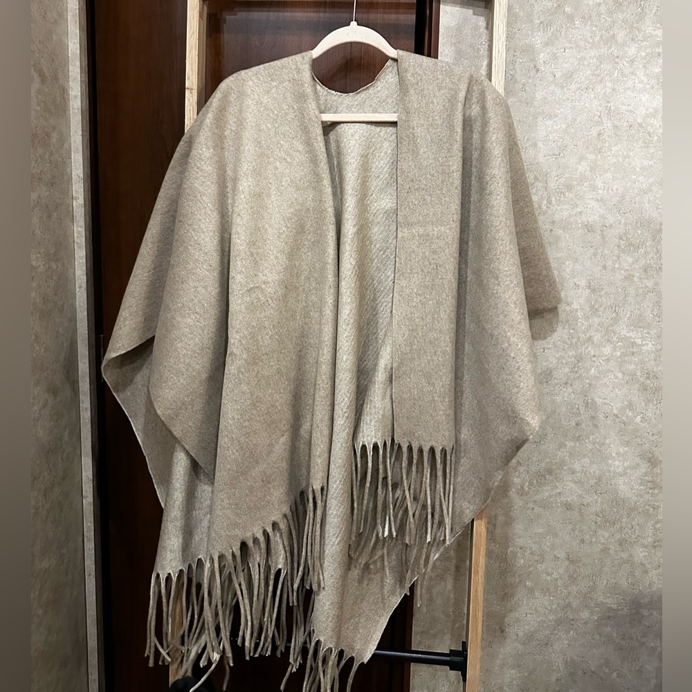Tan Fringe Shrug | Women